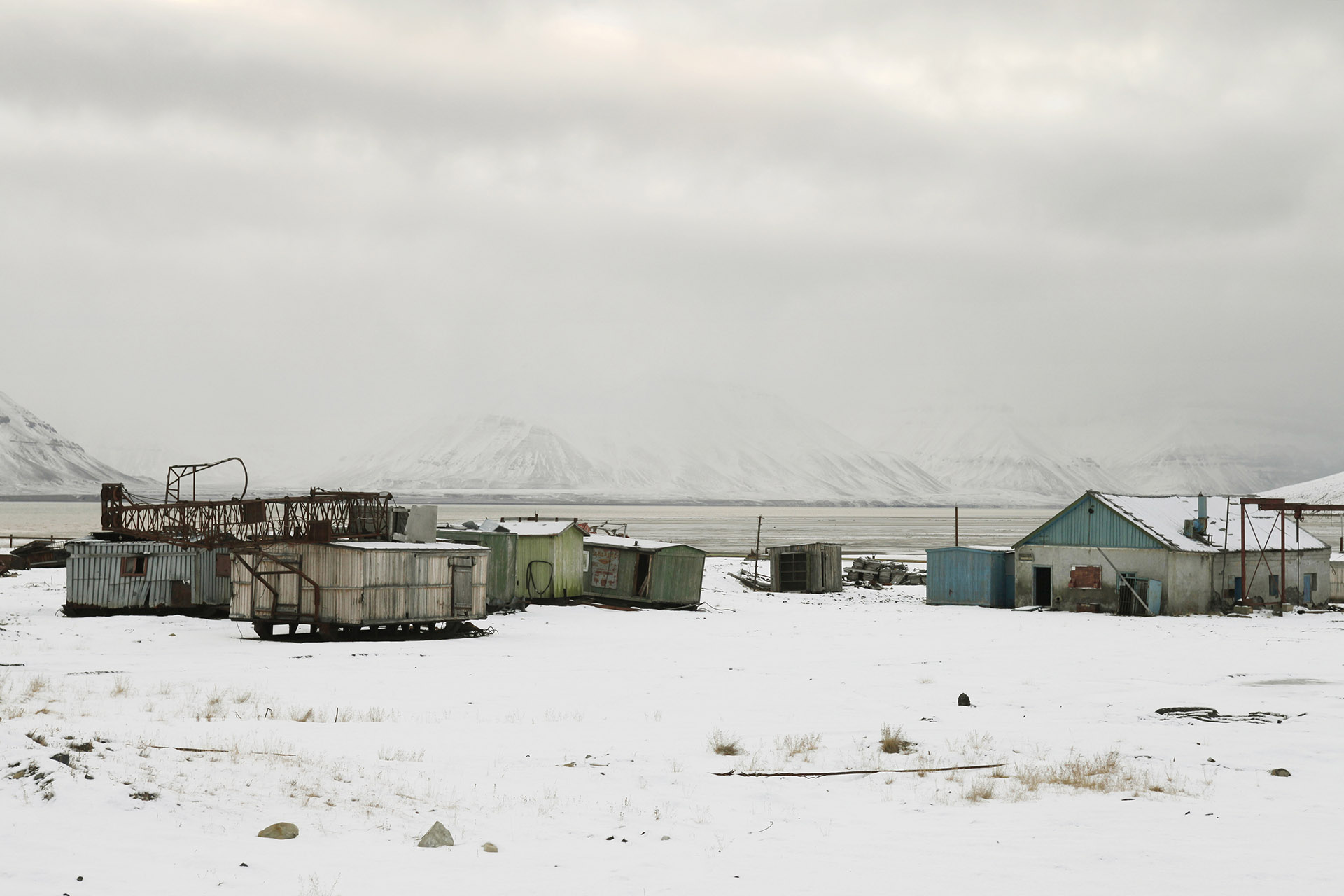 Pyramiden, Spitsbergen, Svalbard, 2013<br/>Impresión digital / Inject print