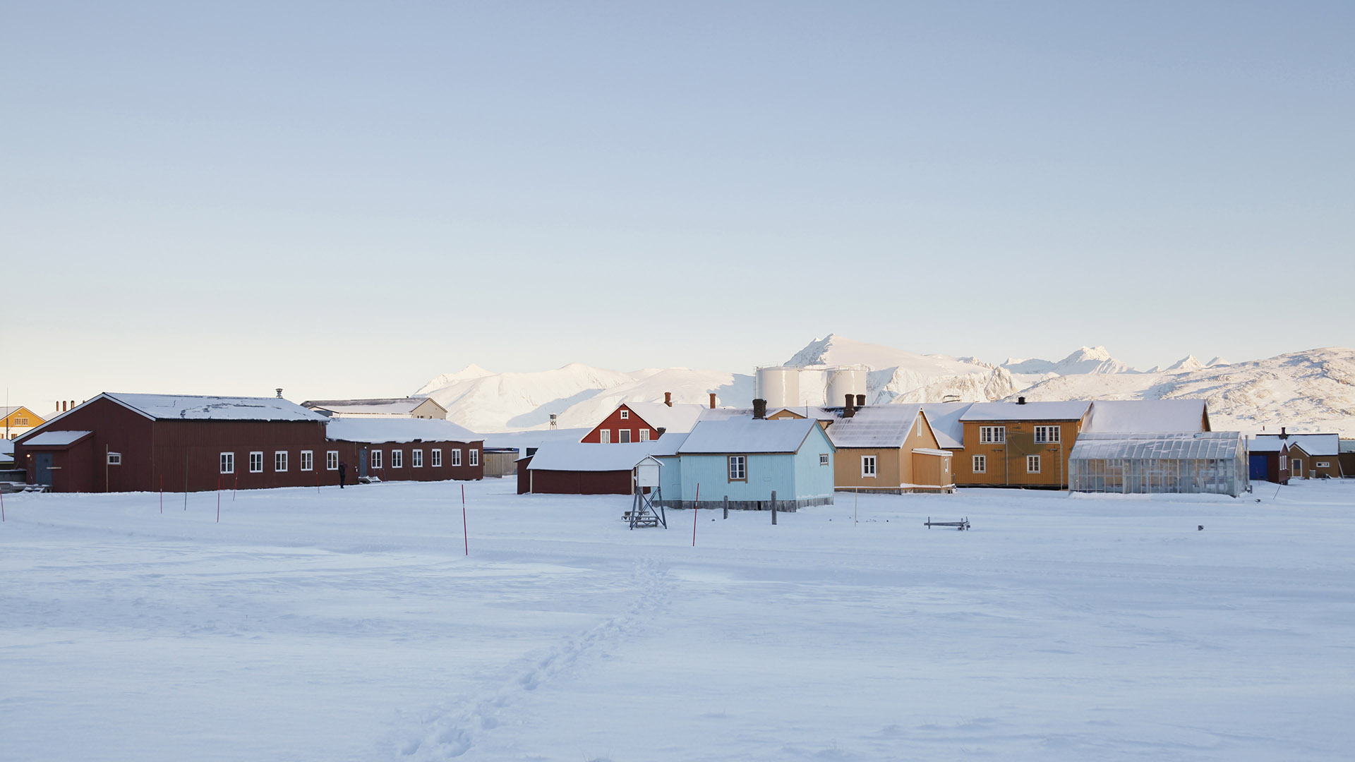 Ny-Alesund, Spitsbergen, Svalbard<br/>Impresión digital / Inject print