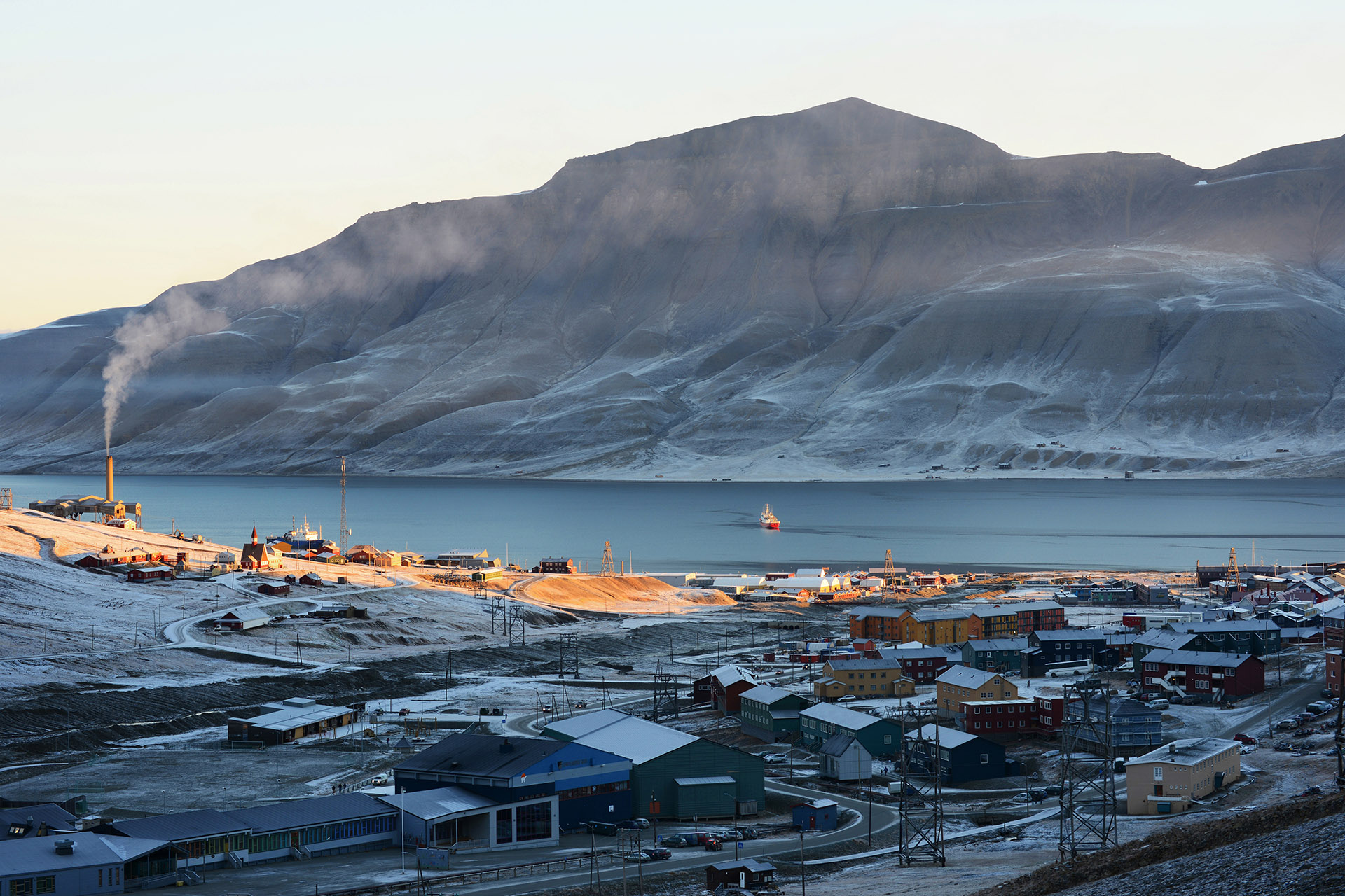 Longyerbyen, Spitsbergen, Svalbard<br/>