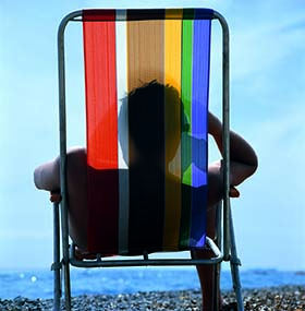 Playa serena, 1976<br/>Impresión de tintas de pigmento / Inkjet print 