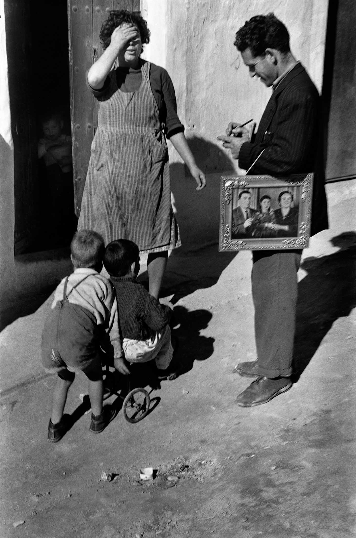 La Chanca, Almería, 1957<br/>Impresión de tintas de pigmento / Inkjet print 