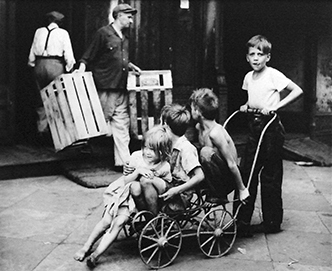 Heick, William. Street Kids, West End, Cinncinati, Ohio. 1965<br/>