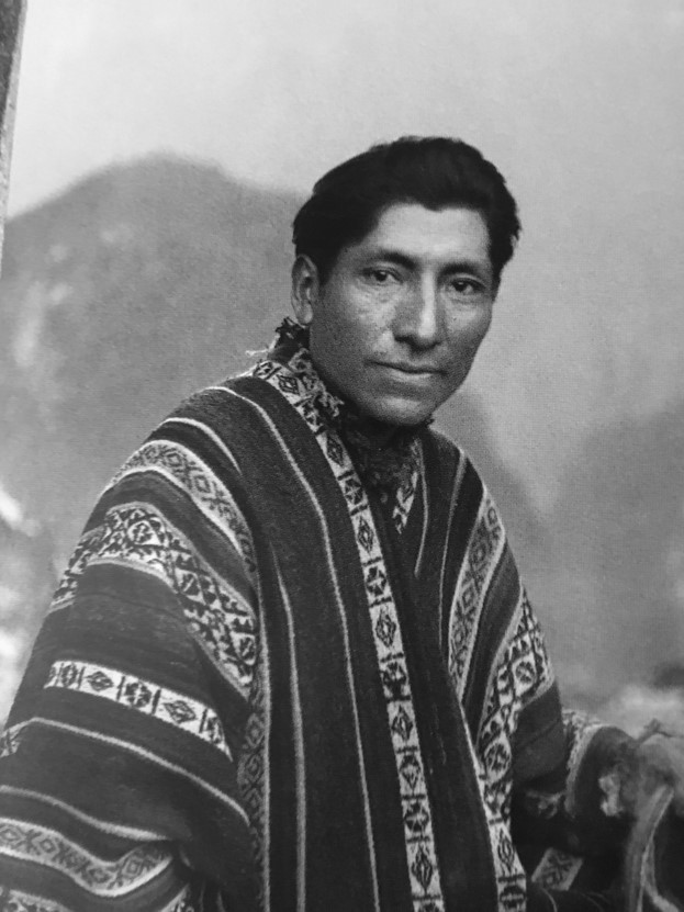 Autorretrato en portada inka, 1934<br/>