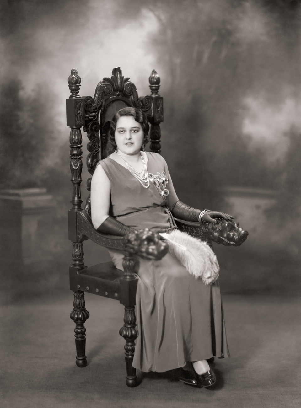 Retrato de Rosa Amador, 1930.<br/>Gelatina de plata / Silver gelatin