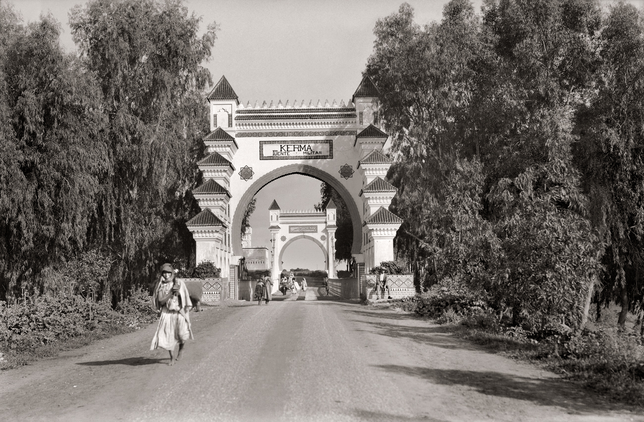 Puente de la Kerma sobre el río Lucus, 1928.<br/>Gelatina de plata / Silver gelatin