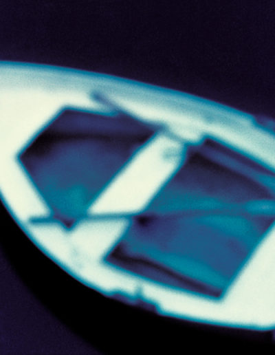 Lancha blanca, 1999<br/>Impresión digital de pigmentos / Inkjet Print