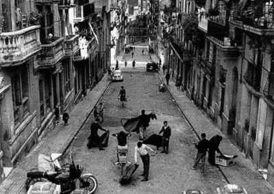 Calle Potea Cabañas2, 1954<br/>Gelatina de plata / Silver gelatin