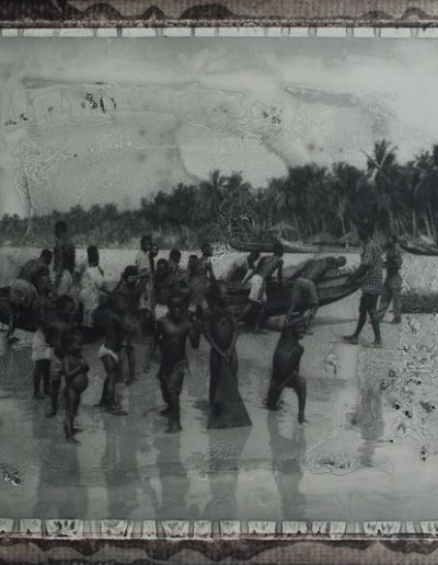 Retour de Pêche Assinie, Costa De Marfil, 1999<br/>Impresión de tintas de pigmentos / Inkjet